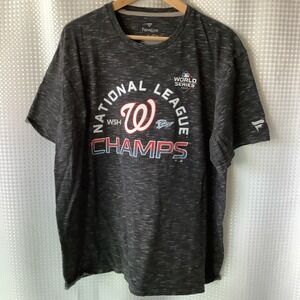 Fanatics Washington National League Champs World Series 2019 T-Shirt 2XL